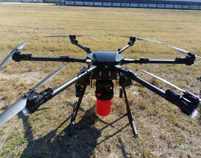 Six-axis 50kg rescue and firefighting drone